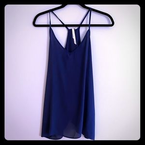 Bellatrix Navy Blue Tank Top - NWOT